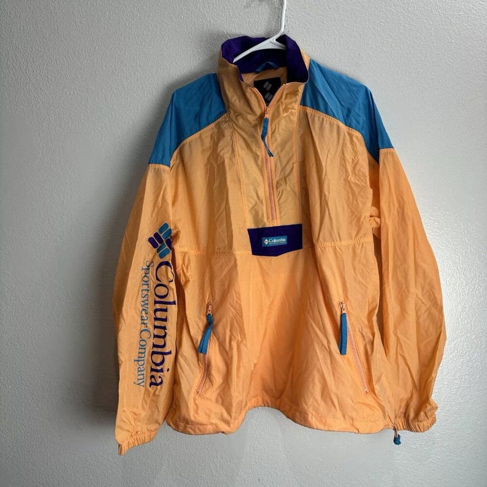 Columbia Sportwear Vintage Windbreaker Jacket Y2K Size Large